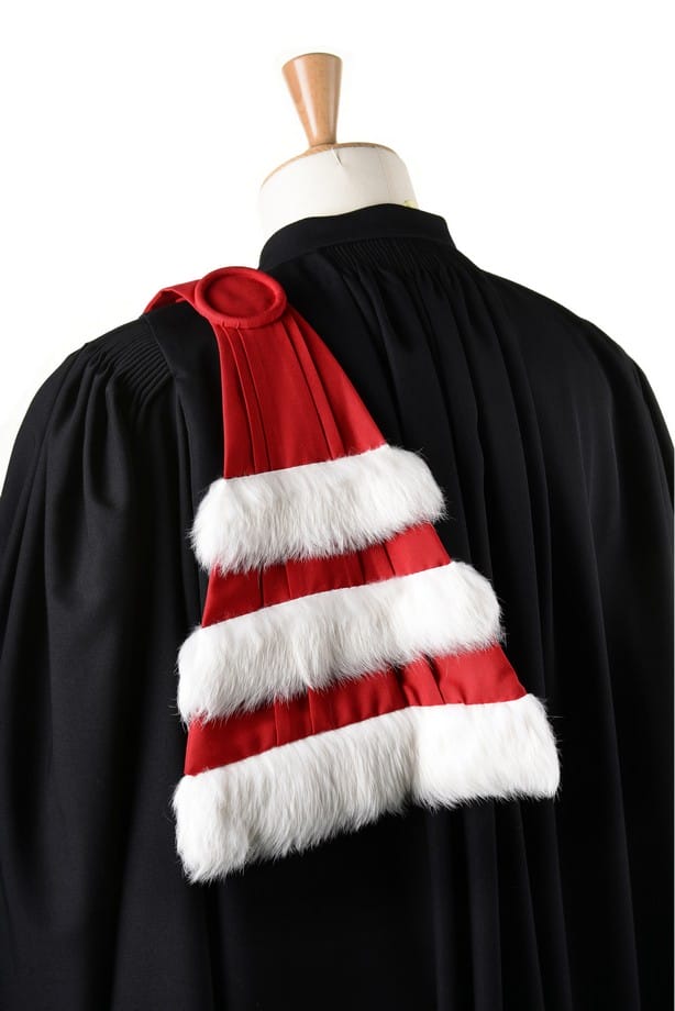 3718epitoge 3 rangs droit