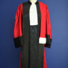 Robe Magistrat Rouge Homme 40 1m70/1m75- laine mélangée