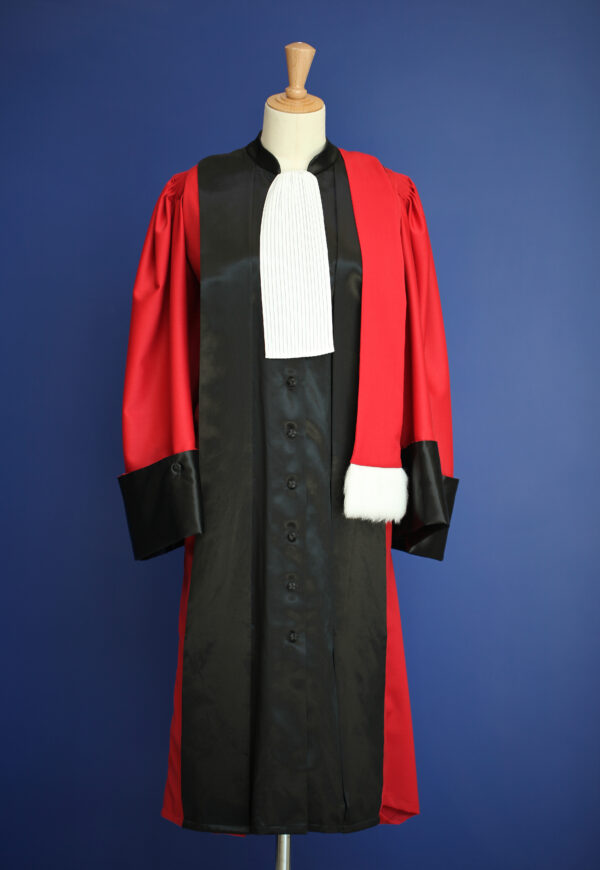 Robe Magistrat Rouge Homme 40 1m70/1m75- laine mélangée