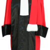 Robe Magistrat Rouge Femme 40 1m65/1m70- microfibre