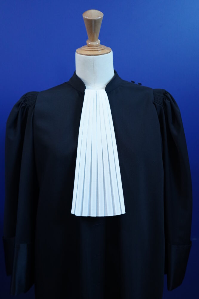 Rabat plis Watteau 1/1- Coton
