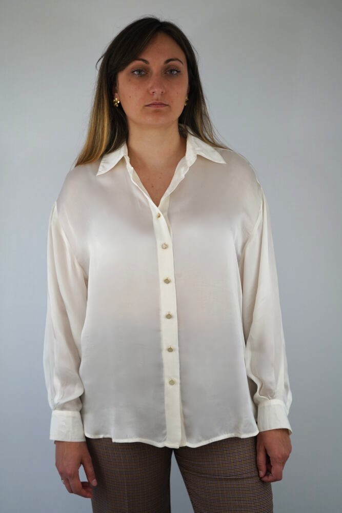 Chemise Charitable Ecru - La Petite Française