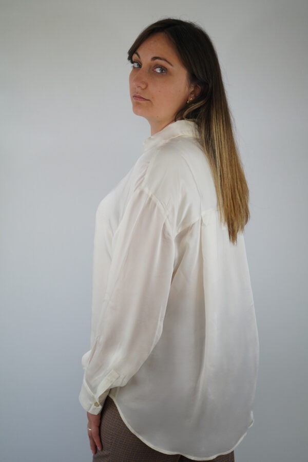 Chemise Charitable Ecru - La Petite Française