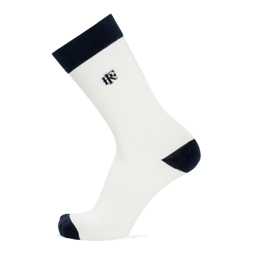 Chaussettes Les République Française marine - Elysée x Maison Broussaud